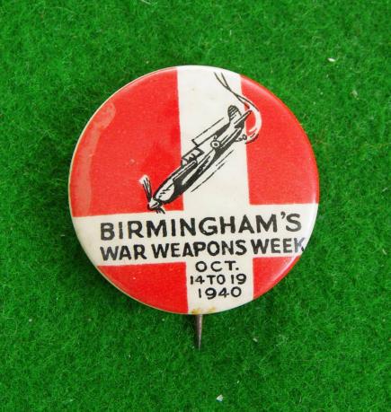Birmingham Fund Raising Badge.