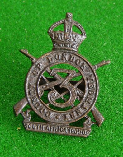 3rd. County of London Yeomanry.  Sharpshooters 