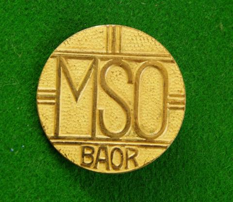 Mixed Service Organisation-B.A.O.R.