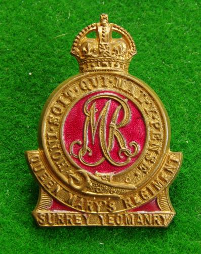 Surrey Yeomanry [Queen Mary's Regiment]