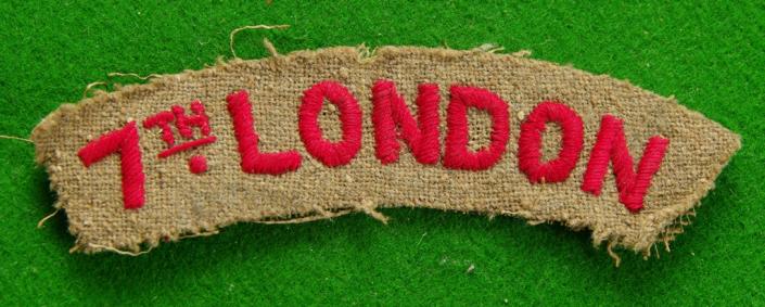 7th.City of London Battalion.