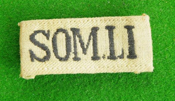 Somerset Light Infantry.