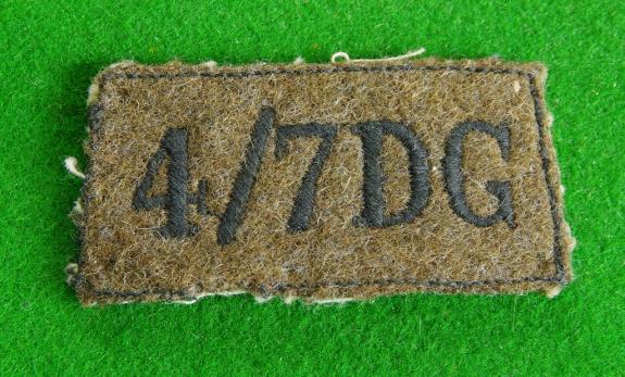 4th. / 7th. Dragoon Guards.