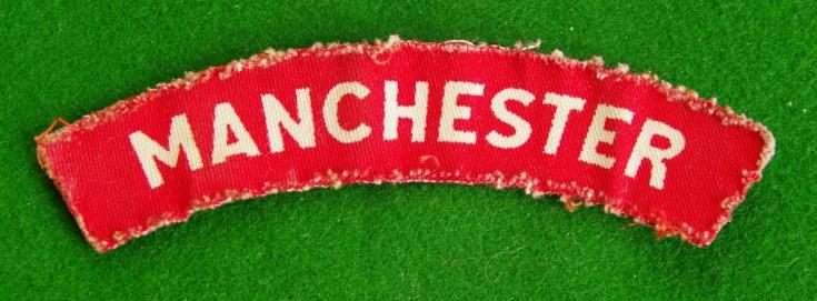 Manchester Regiment.