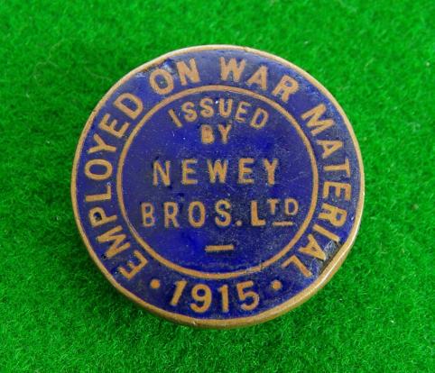 War Service Badge.