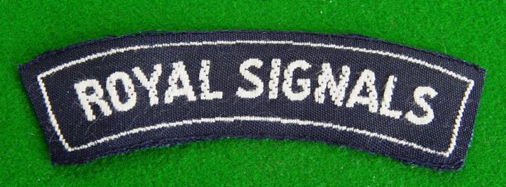 Royal Corps of Signals.
