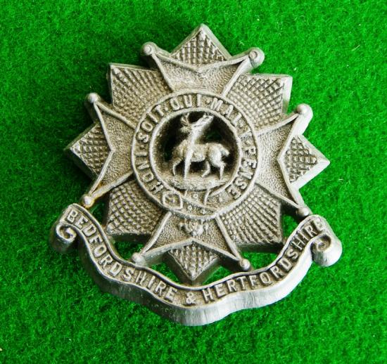 Bedfordshire and Hertfordshire Regiment.