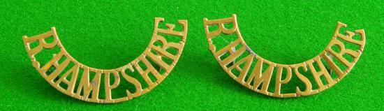 Royal Hampshire Regiment.