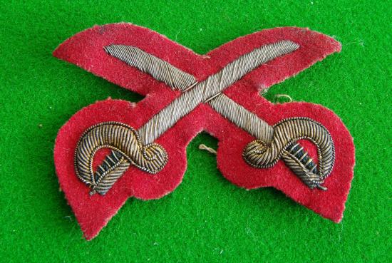Crossed Swords Badge.