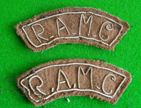 Royal Army Medical Corps.