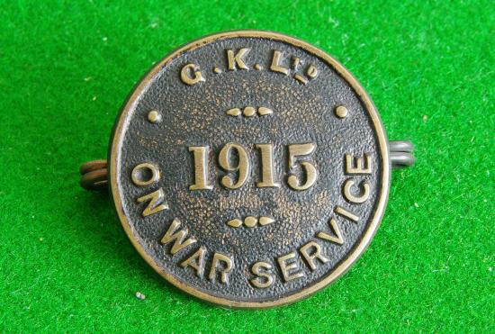 War Service Badge.