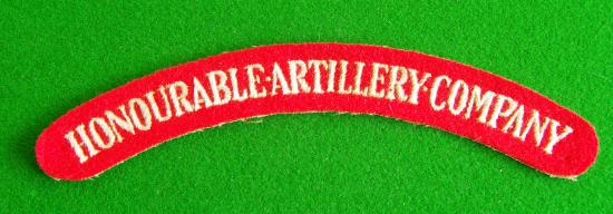 Honourable Artillery Company.