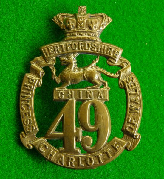 49th. Regiment of Foot { Princess Charlotte of Wales's Hertfordshire Regiment }