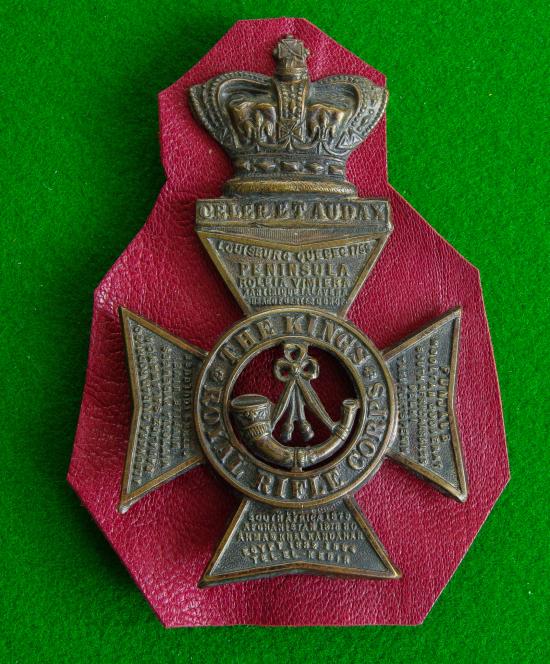 King's Royal Rifle Corps.