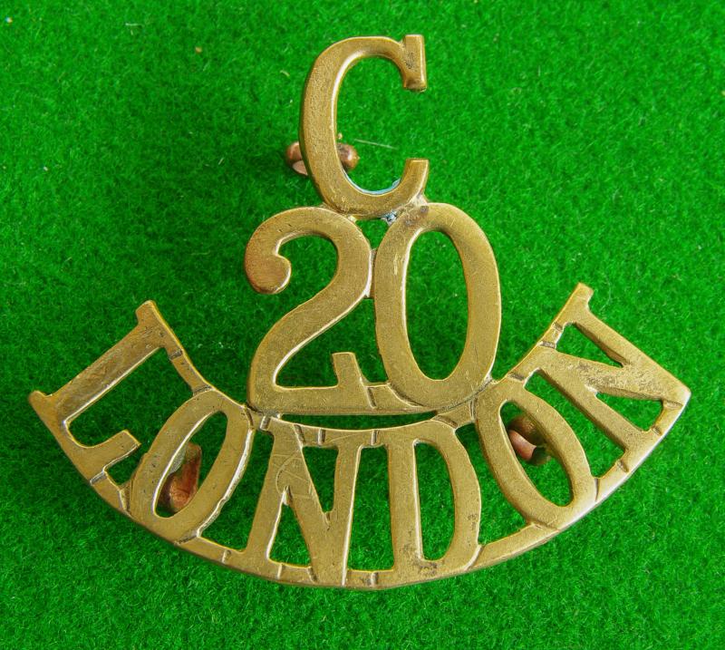 20th.County of  London Regiment-{ Blackheath & Woolwich } -Cadets.