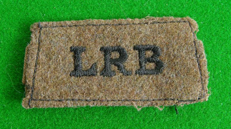 London Rifle Brigade.