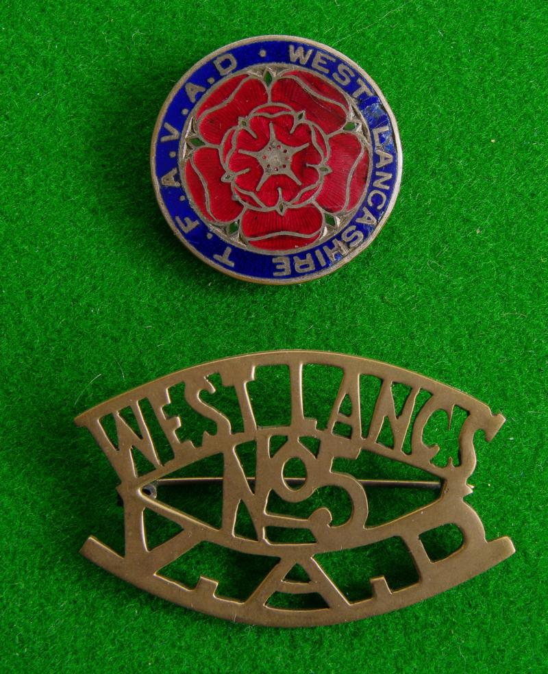 Volunteer Aid Detachment- West Lancashire.
