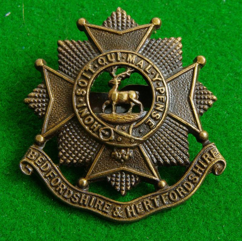 Bedfordshire & Hertfordshire Regiment.