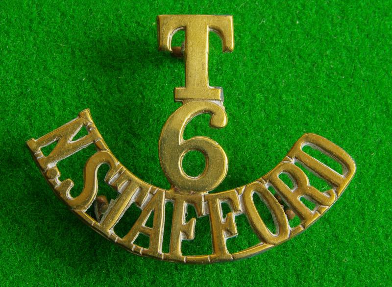 North Staffordshire Regiment.