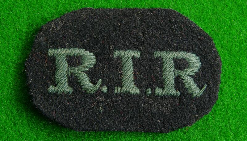 Royal Irish Rifles.