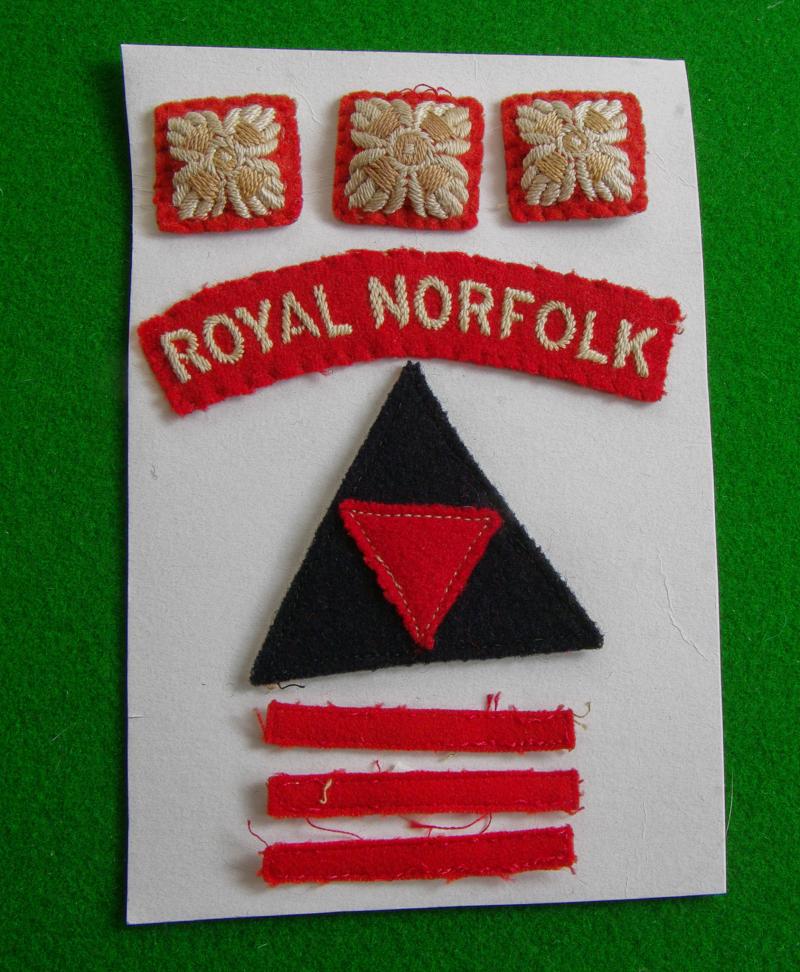 Royal Norfolk Regiment / 3rd. Infantry Division.