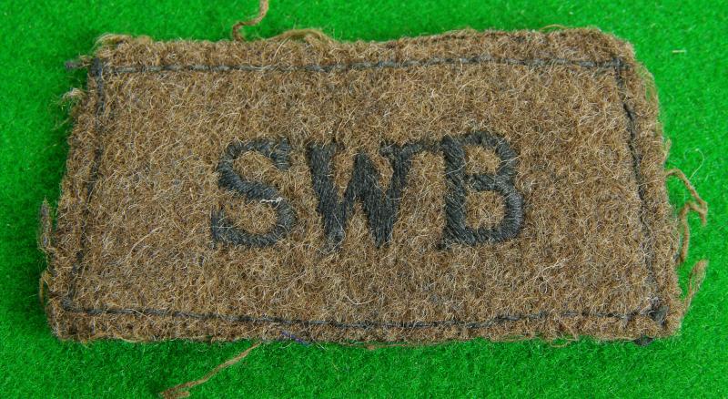 South Wales Borderers.