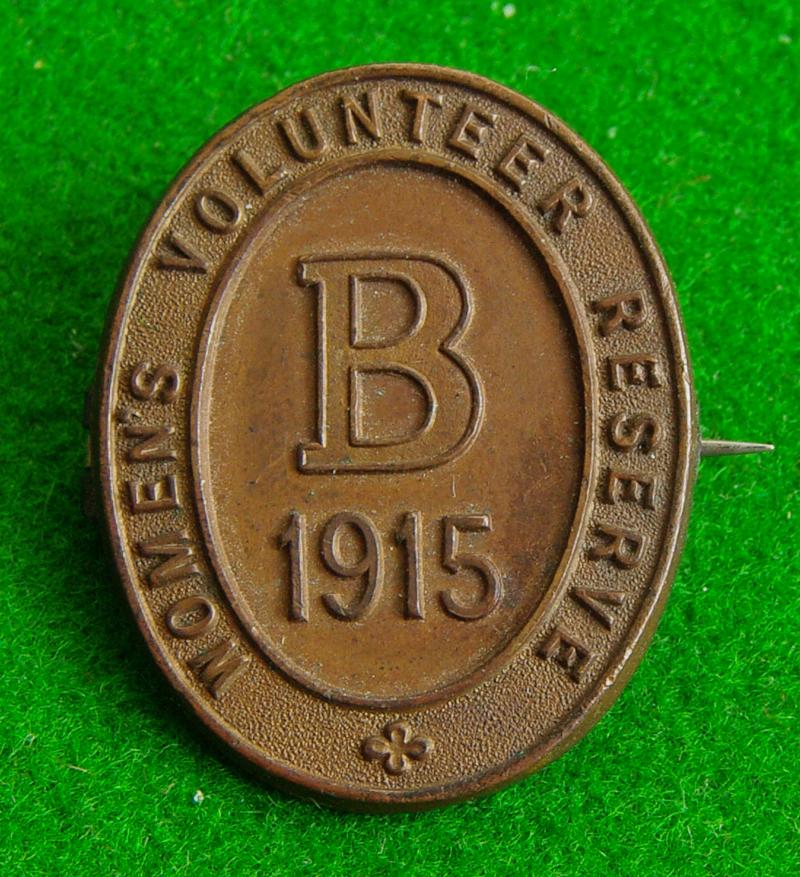 Women's Volunteer Reserve.