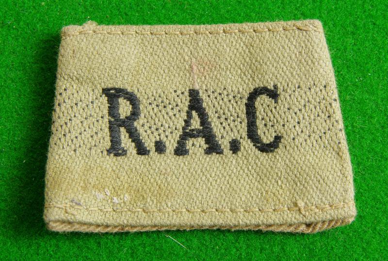 Royal Armoured Corps.