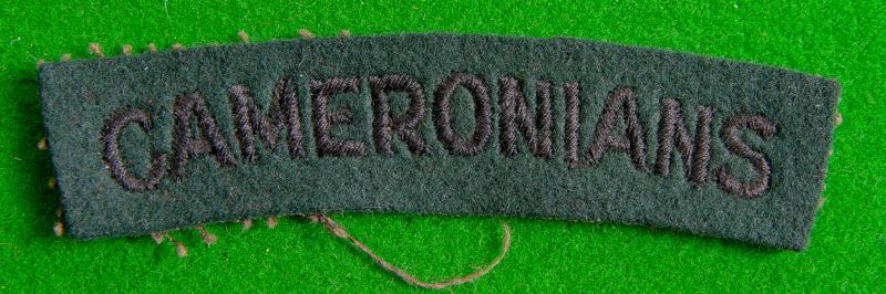 Cameronians { Scottish Rifles.}