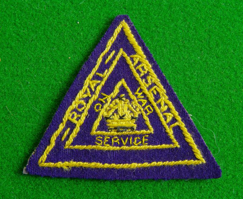War Service Badge.