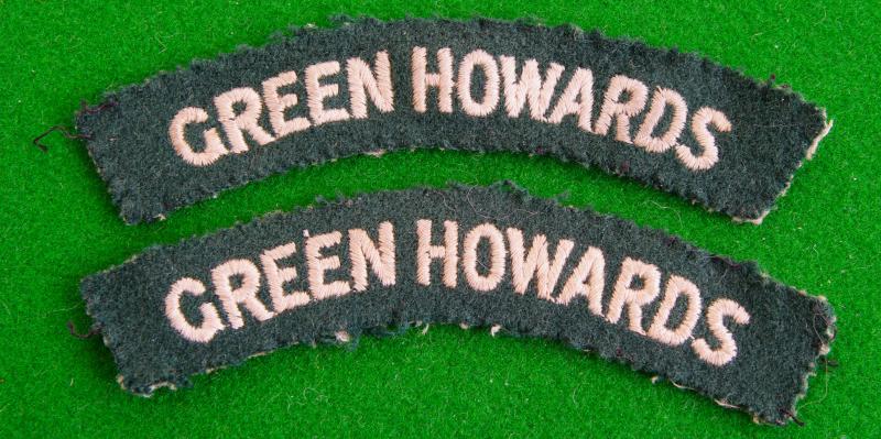 Green Howards. { Alexandra Princess of Wales's Own. { Yorkshire Regiment }