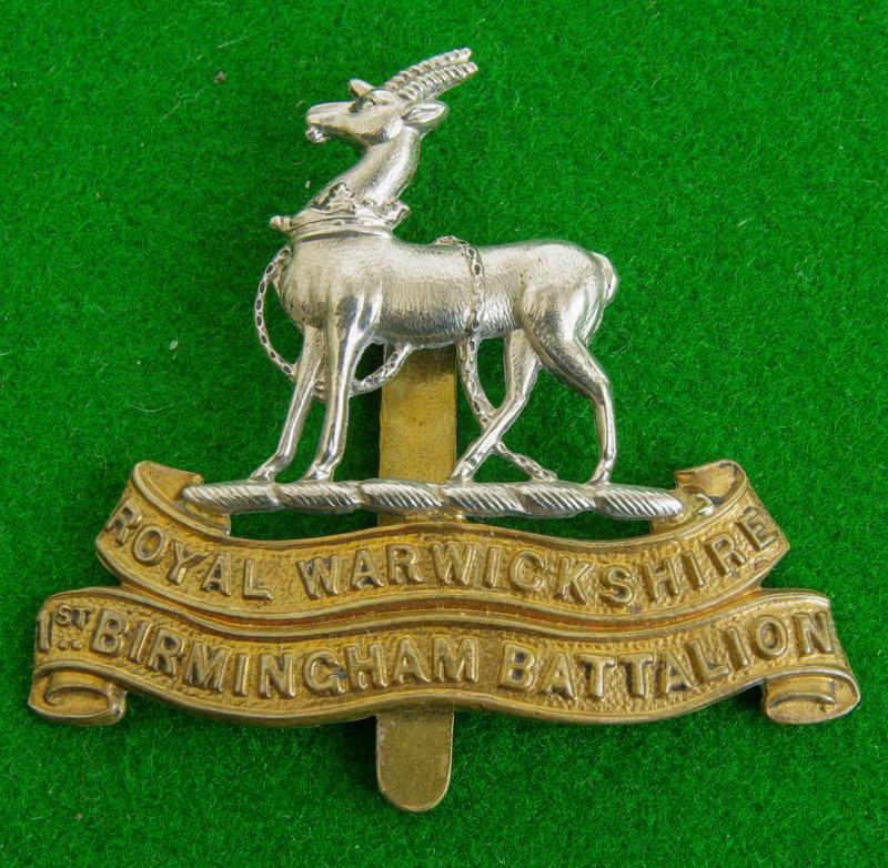 Royal Warwickshire Regiment- Territorials.