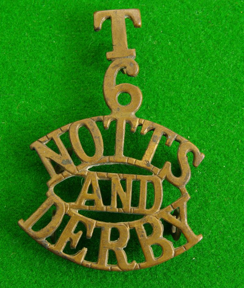 Nottinghamshire & Derbyshire Regiment.{Sherwood Foresters } -Territorials.