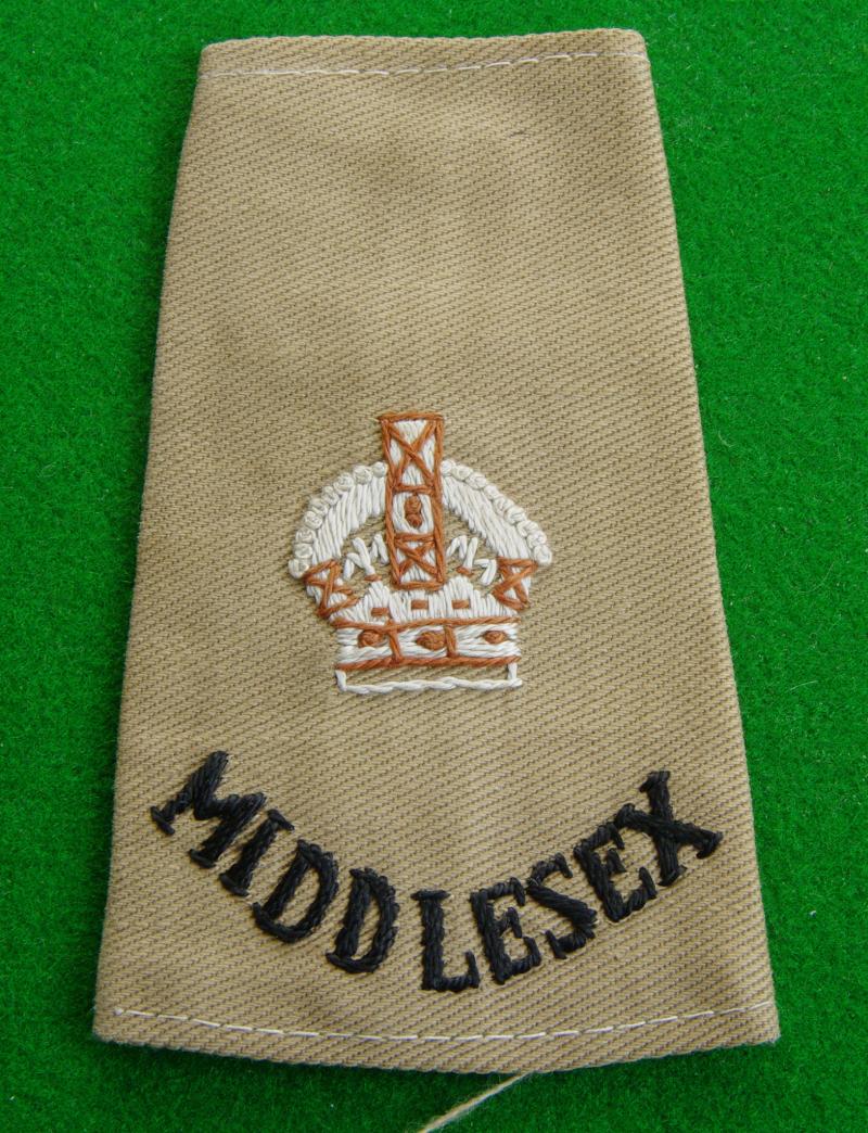Middlesex Regiment. {Duke of Cambridge's Own }