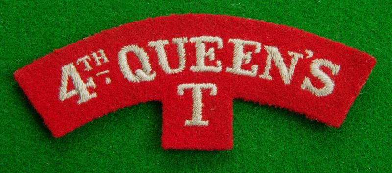 Queen's Regiment {Royal West Surrey}