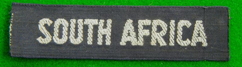 South Africa Air Force.