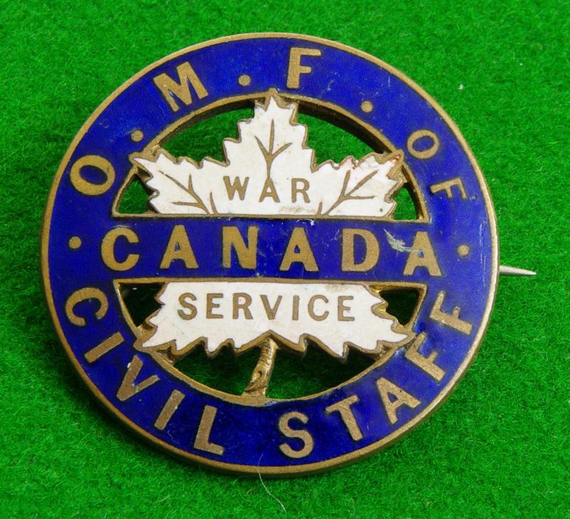 War Service- Canada.