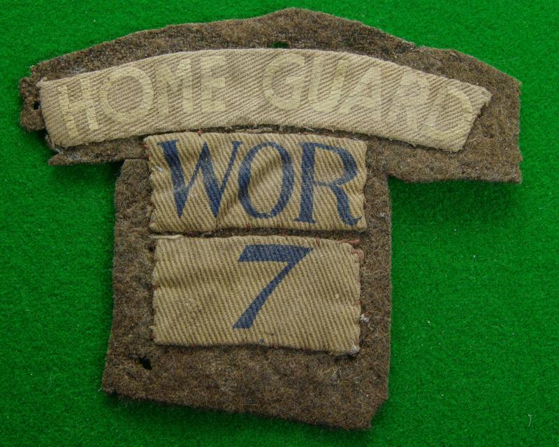 Home Guard-Worcestershire.