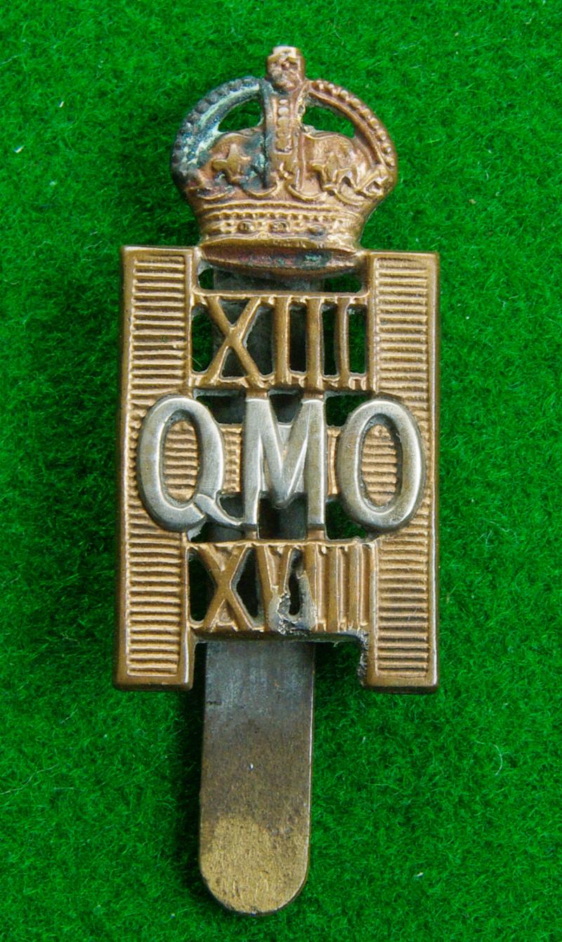 13th / 18th. Royal Hussars.