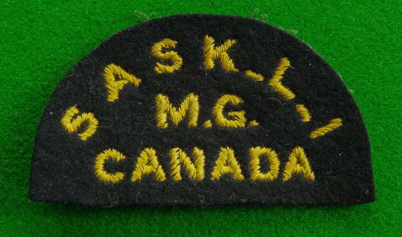 Saskatoon Light Infantry / Machine Gun.