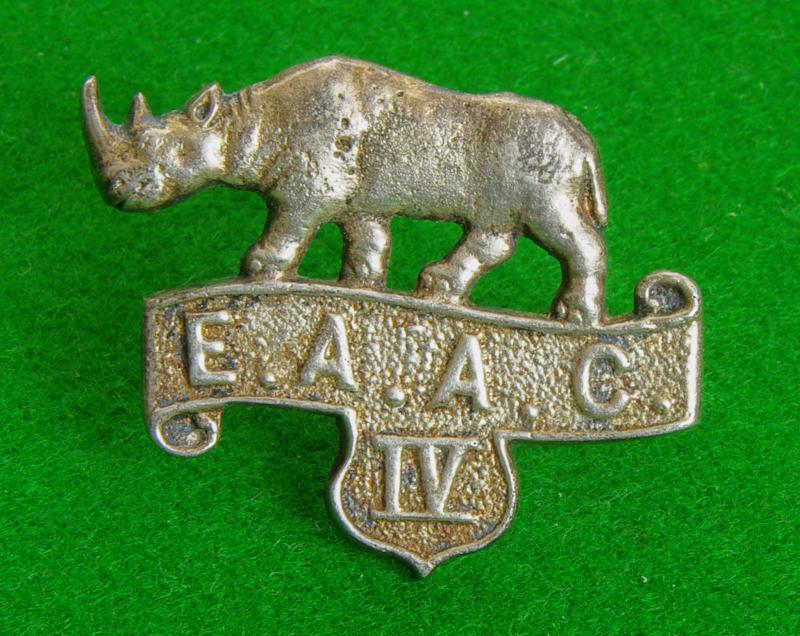 East African Armoured Corps.