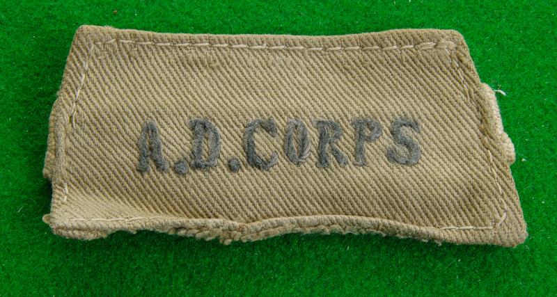 Army Dental Corps.