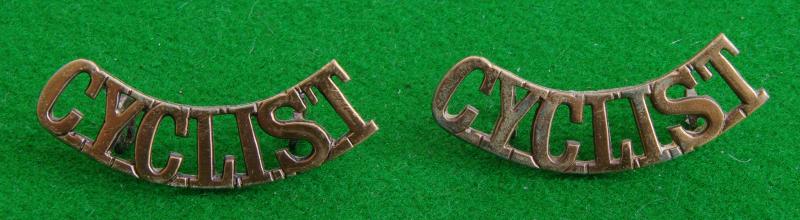 Army Cyclist Corps.