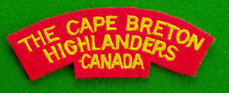 Canadian Infantry.