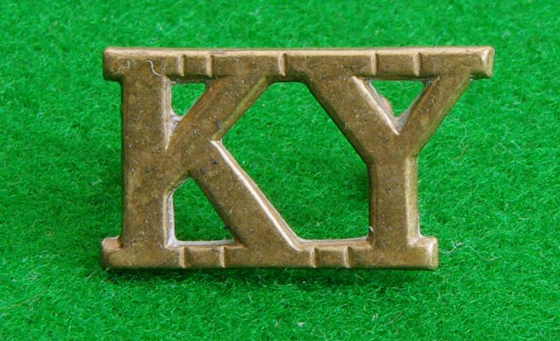 Royal East Kent Yeomanry.