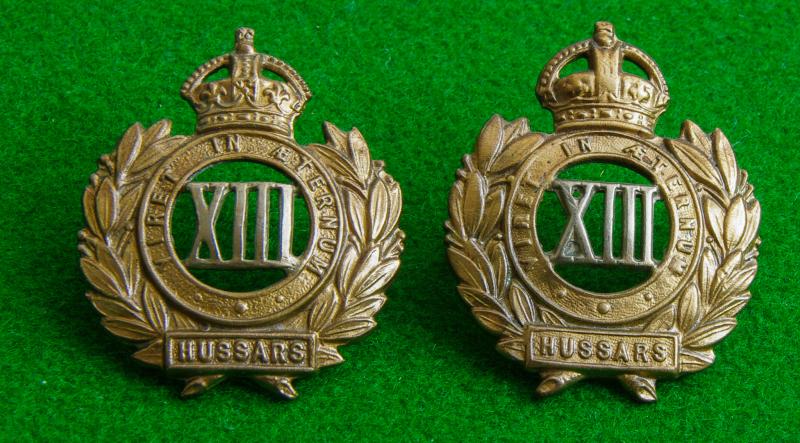 13th. Hussars.
