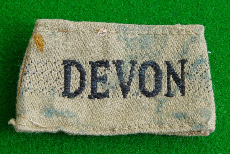 Devonshire Regiment.