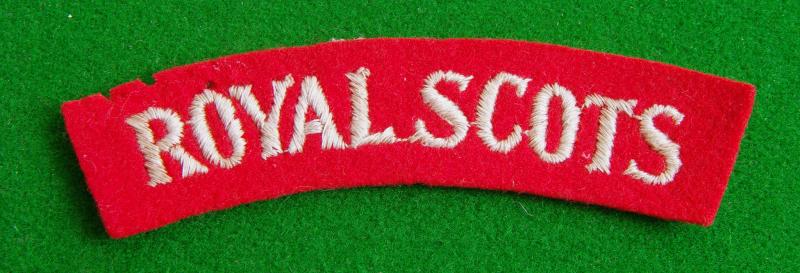 Royal Scots {The Royal regiment}