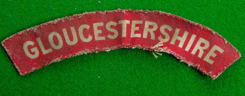 Gloucestershire Regiment.