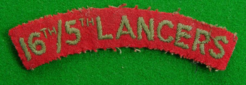 16th. / 5th. Lancers.